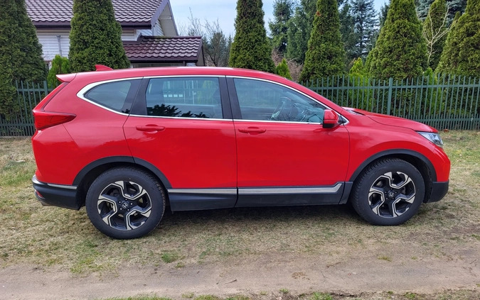 Honda CR-V cena 103000 przebieg: 34600, rok produkcji 2019 z Łódź małe 121